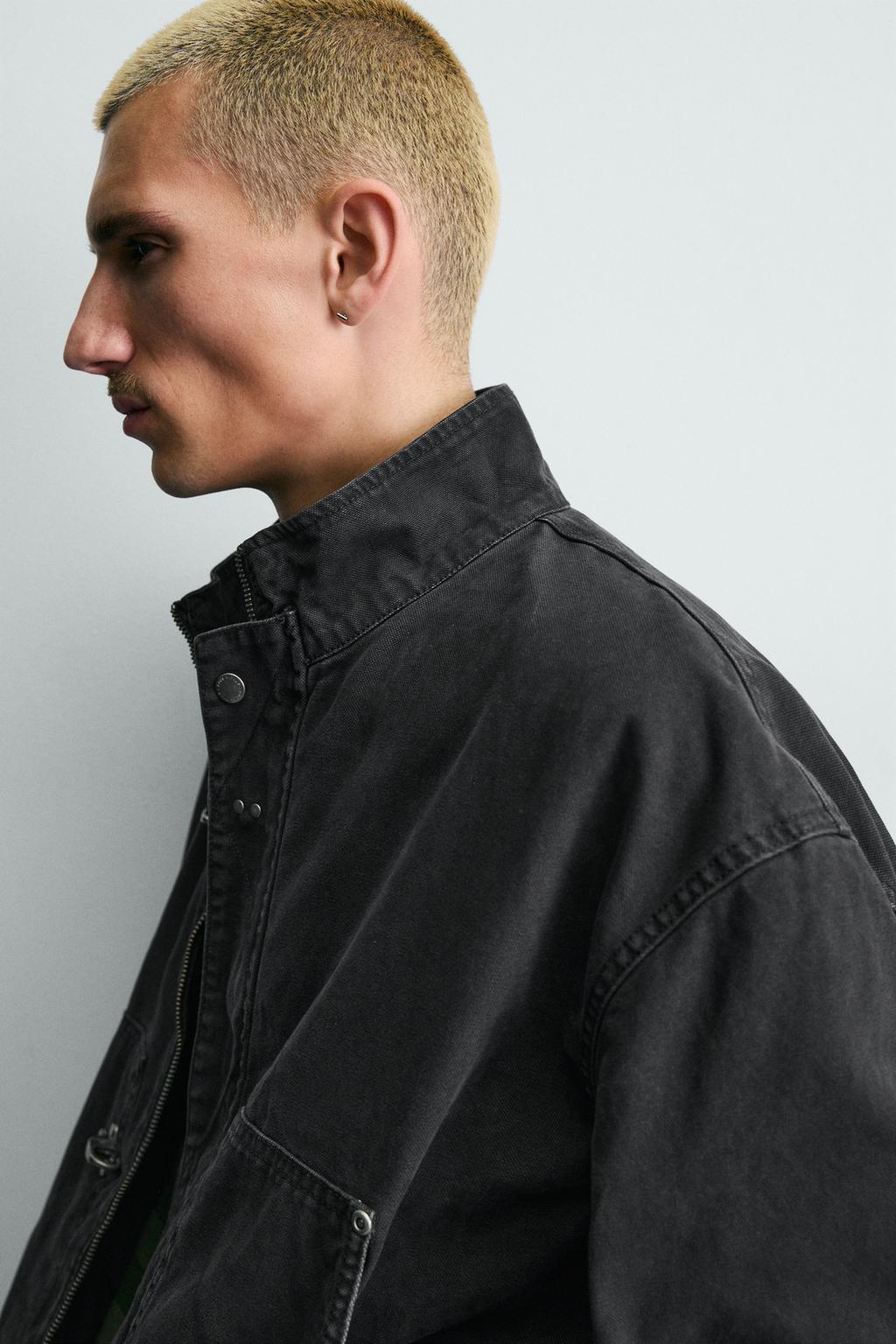 УКОРОЧЕННАЯ КУРТКА С ЗАСТЕЖКАМИ-ТОГГЛ