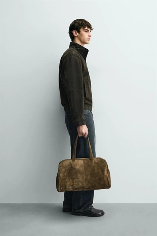 Замшевая куртка- Заказать в России