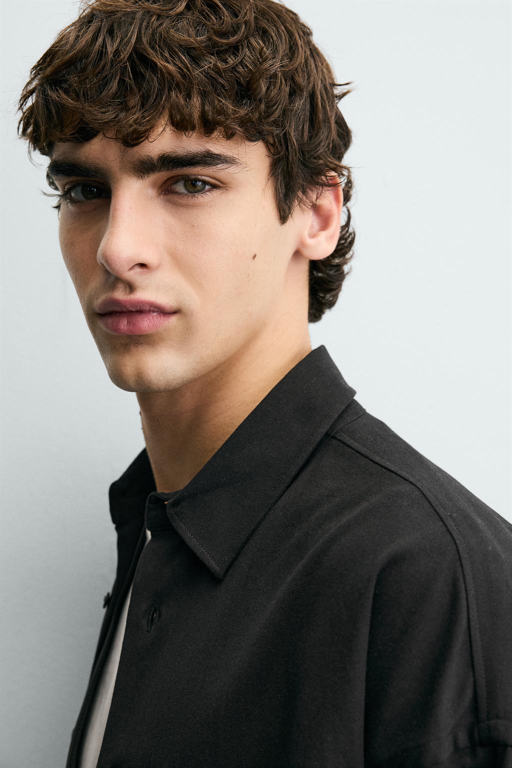 РУБАШКА СТРУЯЩЕГОСЯ КРОЯ RELAXED FIT