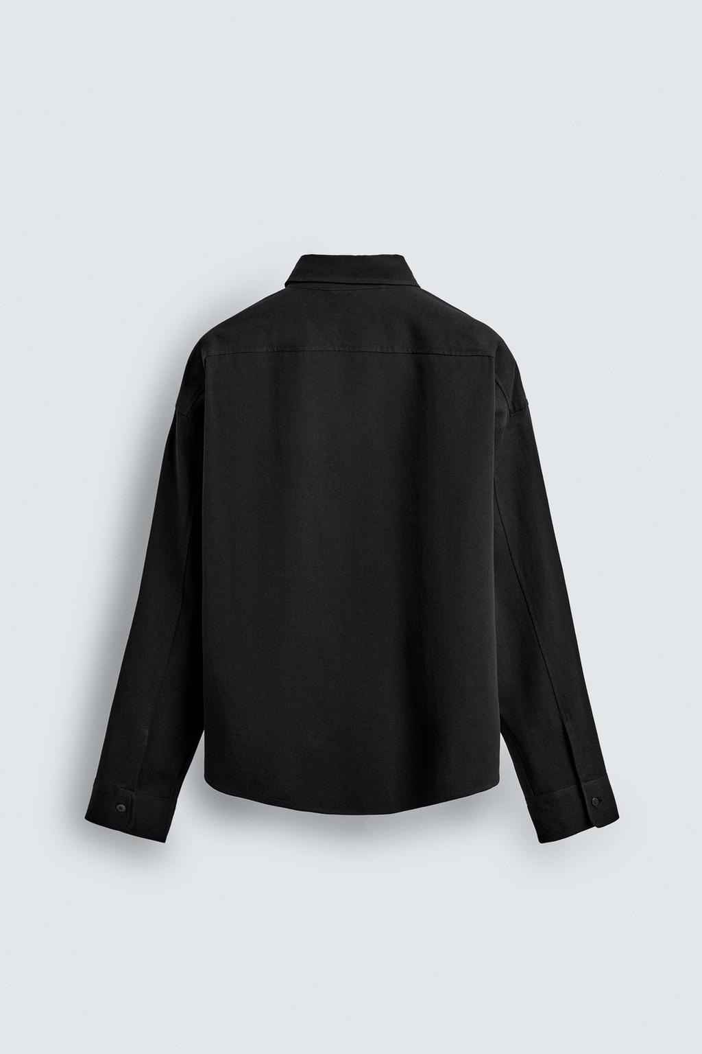 РУБАШКА СТРУЯЩЕГОСЯ КРОЯ RELAXED FIT