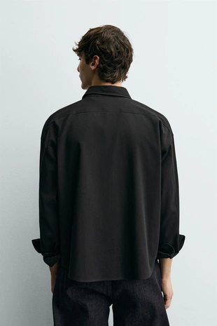 Рубашка струящегося кроя RELAXED FIT- Заказать в России