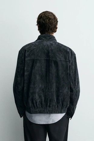 Замшевая куртка- Заказать в России