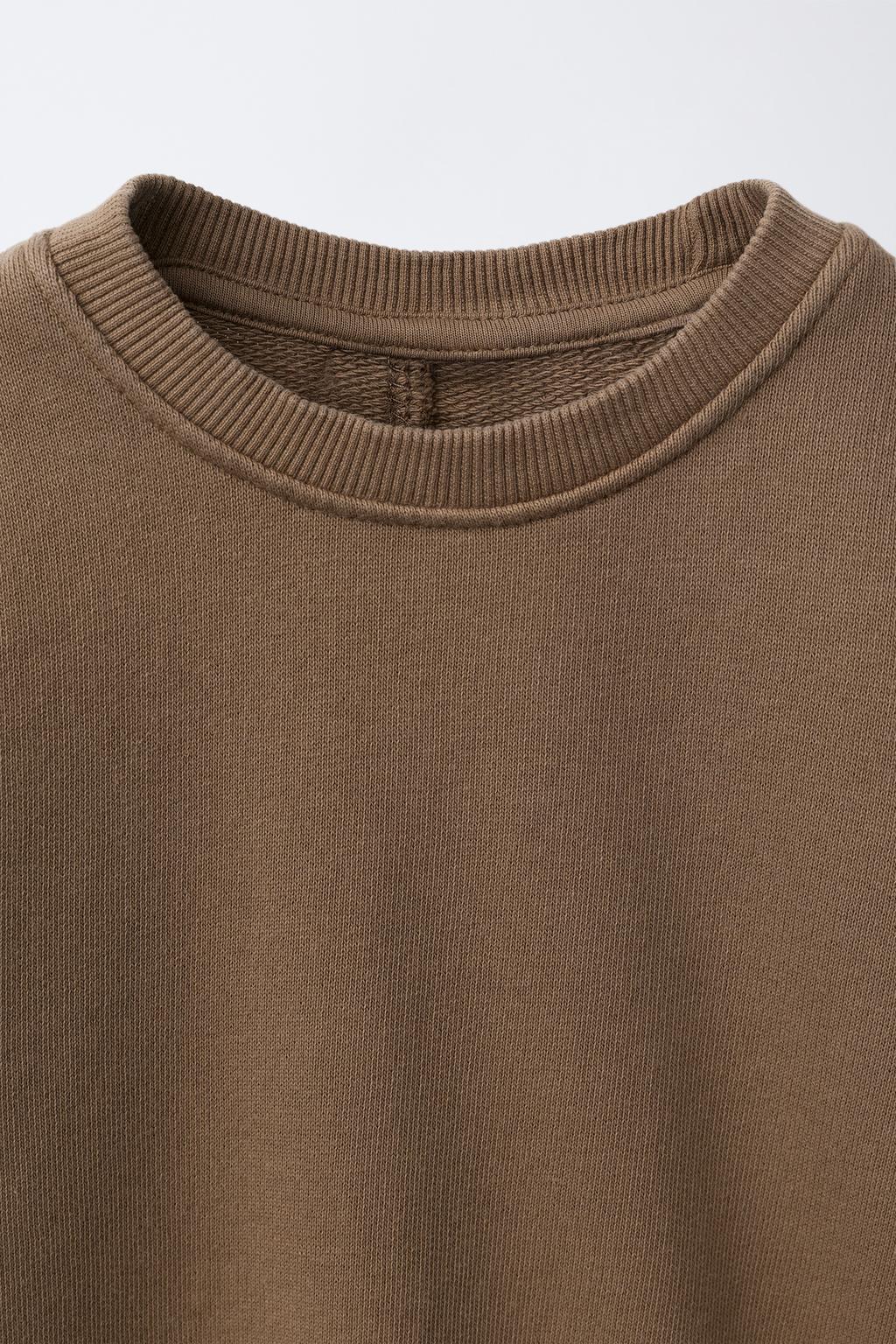 КОМПЛЕКТ ИЗ ТОЛСТОВКИ И БРЮК WIDE LEG С НАШИВКОЙ