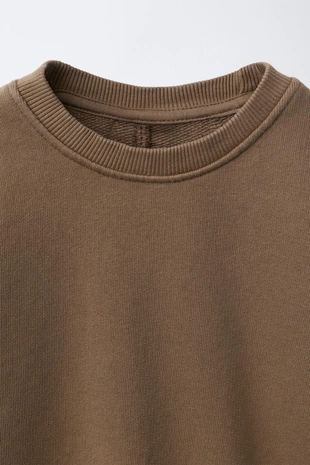 Комплект из толстовки и брюк WIDE LEG с нашивкой