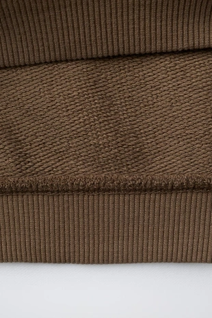 Комплект из толстовки и брюк WIDE LEG с нашивкой- Заказать в России