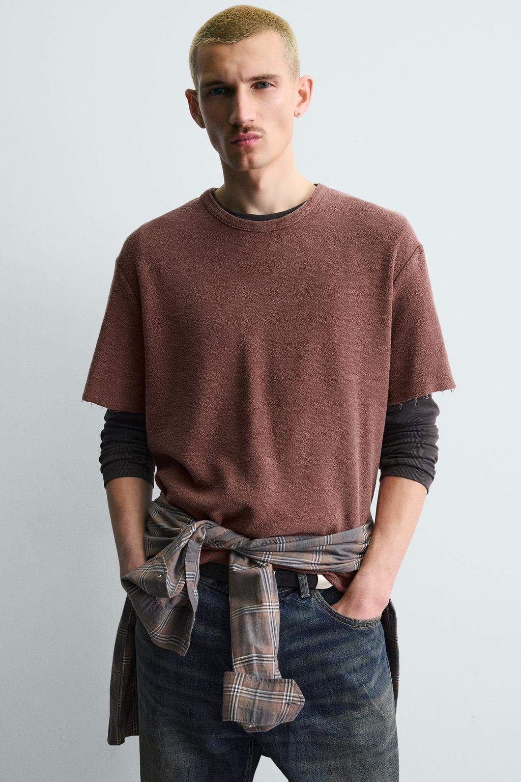 Майка из вязаного хлопкового трикотажа