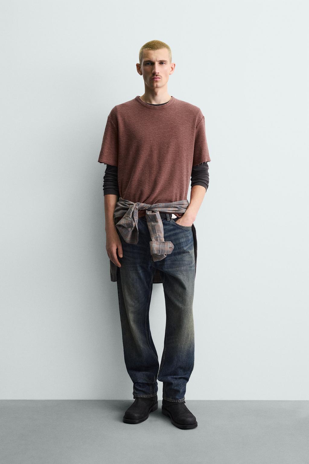 Майка из вязаного хлопкового трикотажа