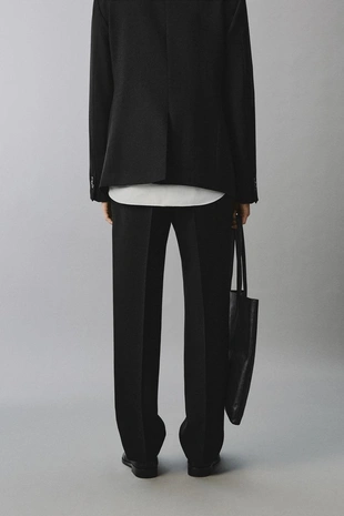 Костюмные брюки из 100% шерсти- Заказать в России