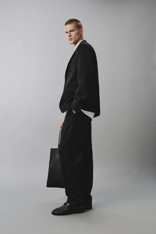 Костюмные брюки из 100% шерсти- Заказать в России