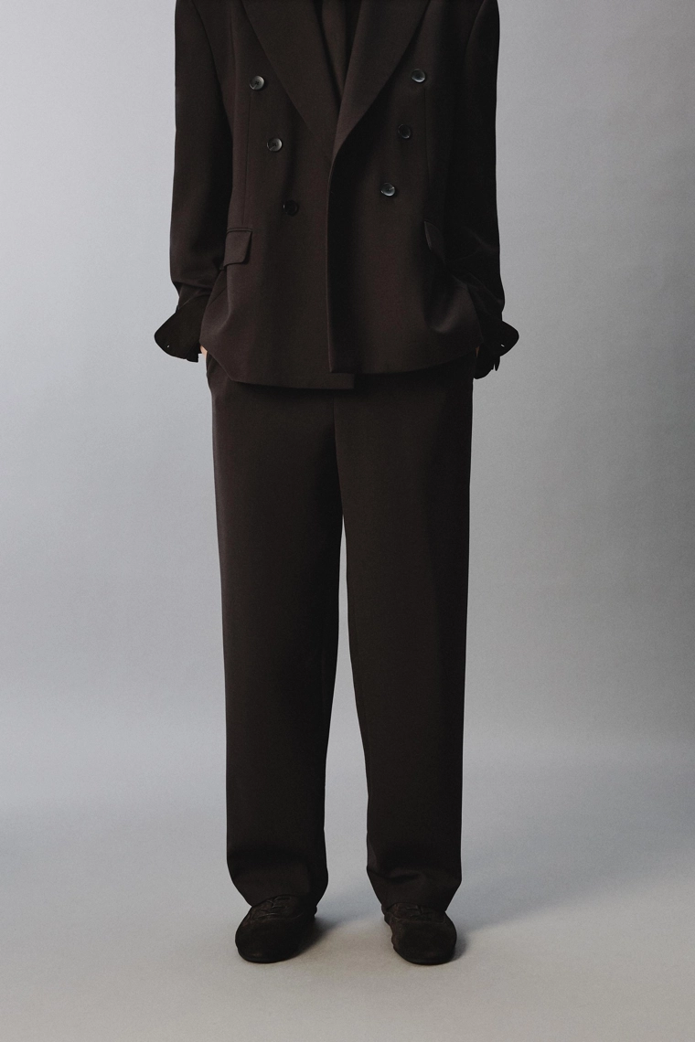 Брюки-костюм из льна limited edition