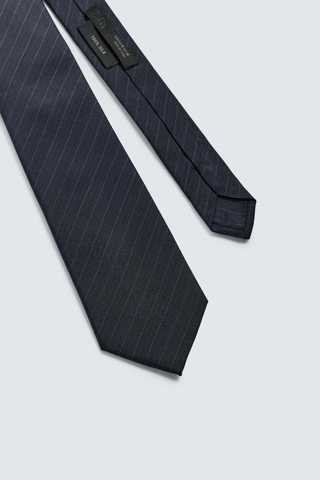 ГАЛСТУК 100% ШЕЛК ПОЛОСЫ