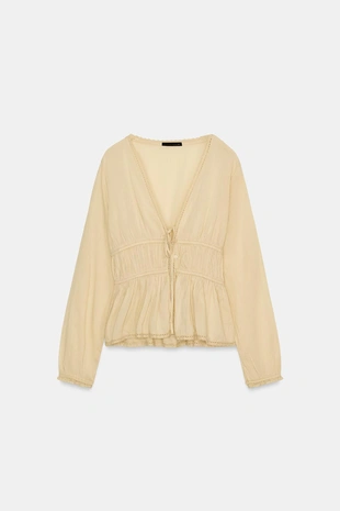 Рубашка из газа с вышивкой- Заказать в России