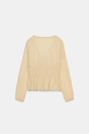 Рубашка из газа с вышивкой- Заказать в России