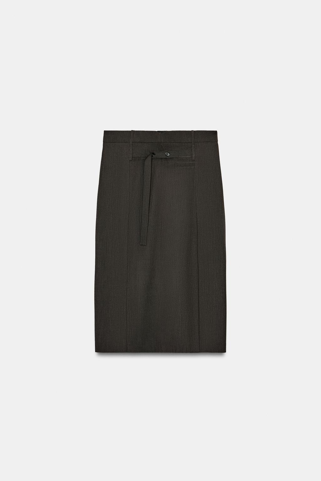 ПРЯМАЯ ЮБКА МИДИ — ZW COLLECTION