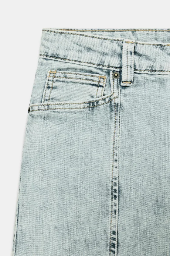 ДЖИНСЫ КАПРИ СО СРЕДНЕЙ ПОСАДКОЙ — коллекция Zara «ZW»