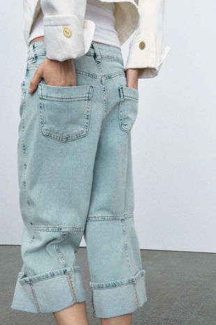 Джинсы капри со средней посадкой — ZW COLLECTION- Заказать в России