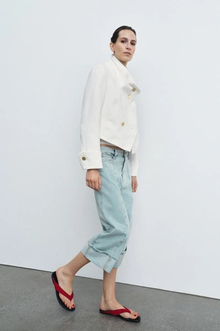 Джинсы капри со средней посадкой — ZW COLLECTION- Заказать в России