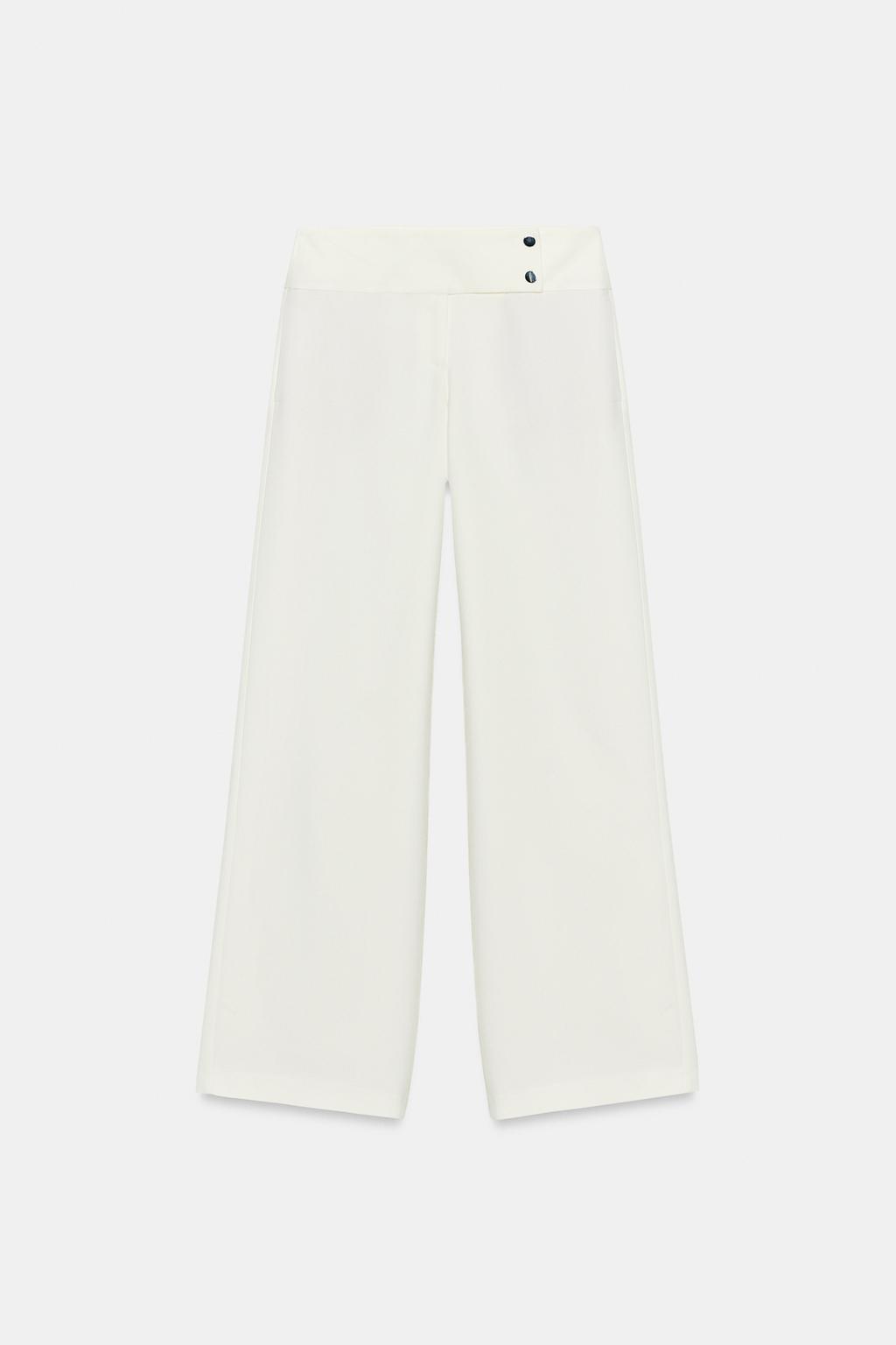 БРЮКИ ПРЯМОГО КРОЯ С НИЗКОЙ ПОСАДКОЙ