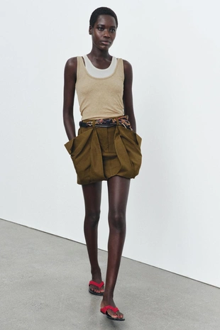 Топ с двойными бретелями- Заказать в России