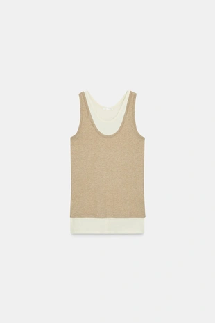 Топ с двойными бретелями- Заказать в России