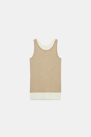 Топ с двойными бретелями- Заказать в России