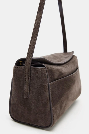 Мини-сумка из кожи- Заказать в России