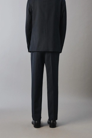 Костюмные брюки в тонкую полоску- Заказать в России