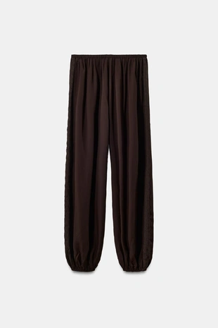 Брюки-бомбашки из 100% лиоцелла- Заказать в России