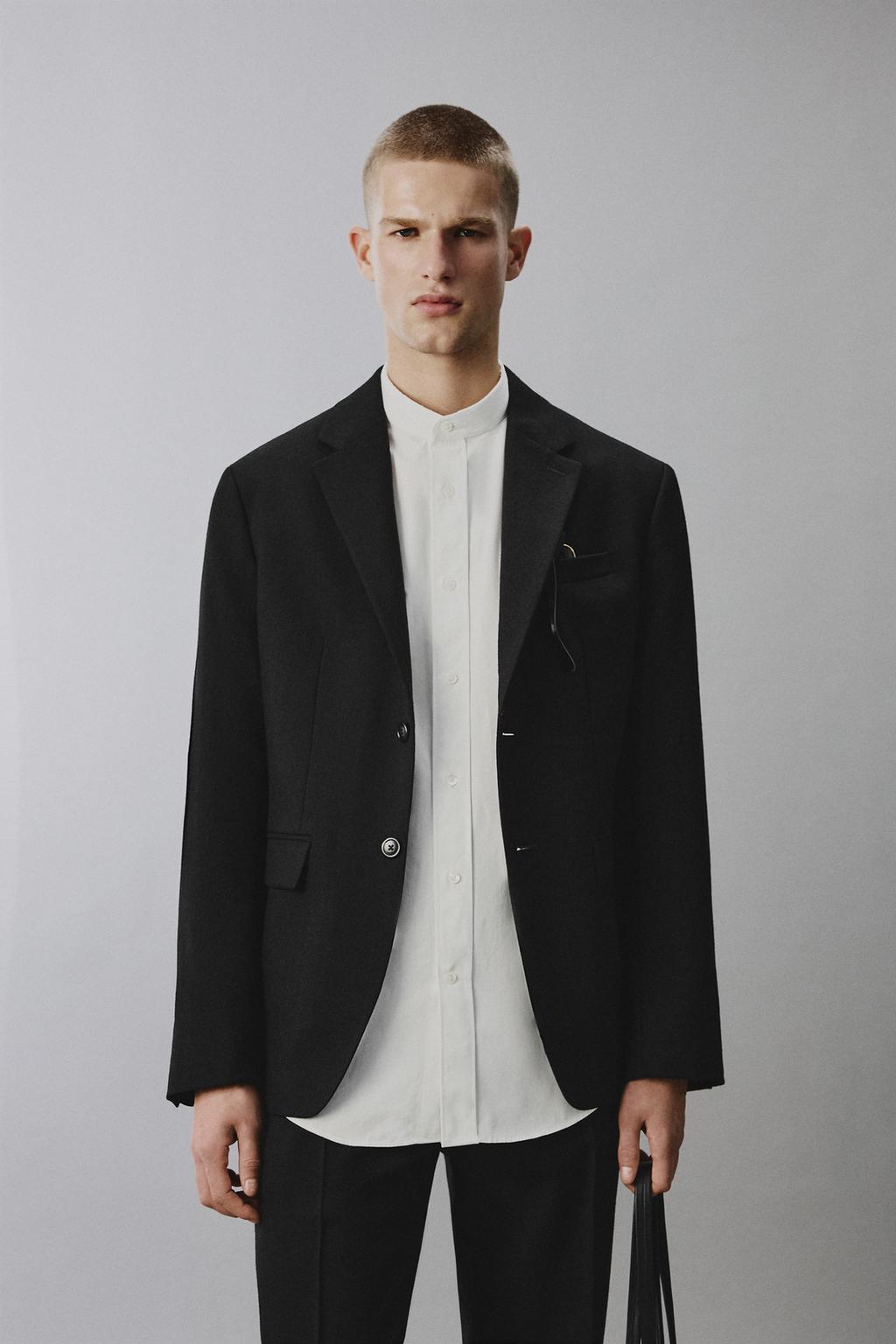 КОСТЮМНЫЙ БЛЕЙЗЕР ИЗ 100% ШЕРСТИ ORIGINS