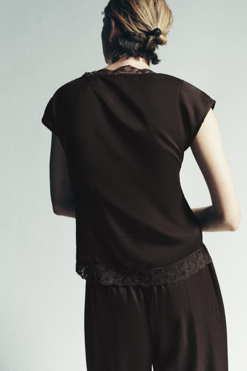 ТОП ИЗ 100% ЛИОЦЕЛЛА С КРУЖЕВОМ