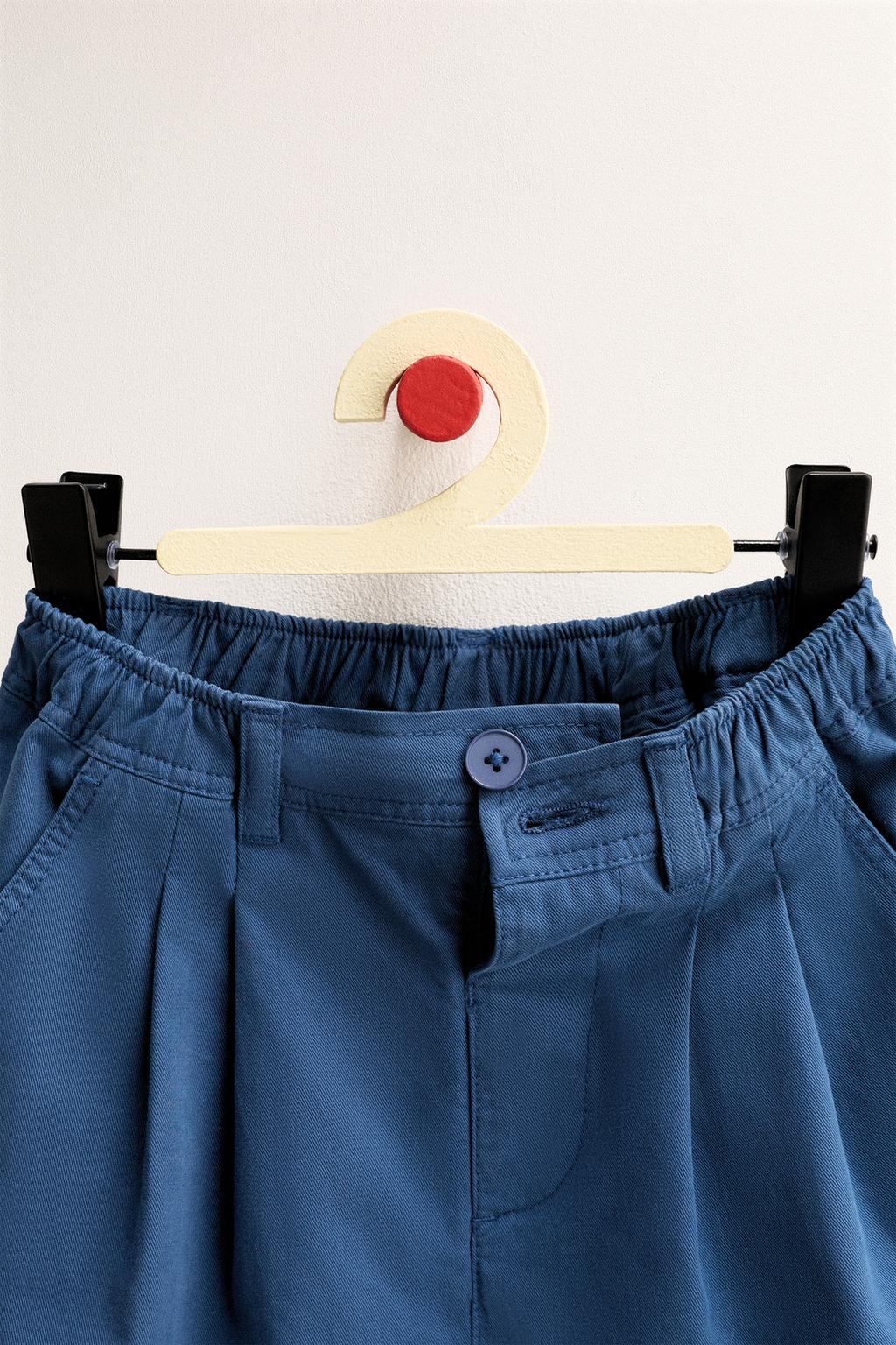 ZARA TIMELESS - БРЮКИ-БАЛЛОН С ЗАЩИПАМИ