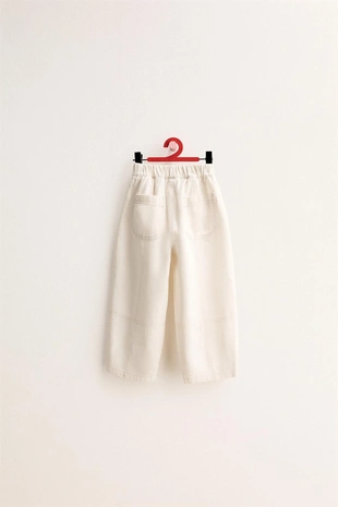 ZARA TIMELESS - брюки BAGGY из саржи с отделочной строчкой- Заказать в России