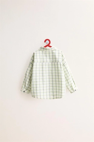 ZARA TIMELESS - рубашка в клетку с карманом- Заказать в России