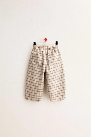 ZARA TIMELESS - брюки BAGGY в клетку из твила- Заказать в России