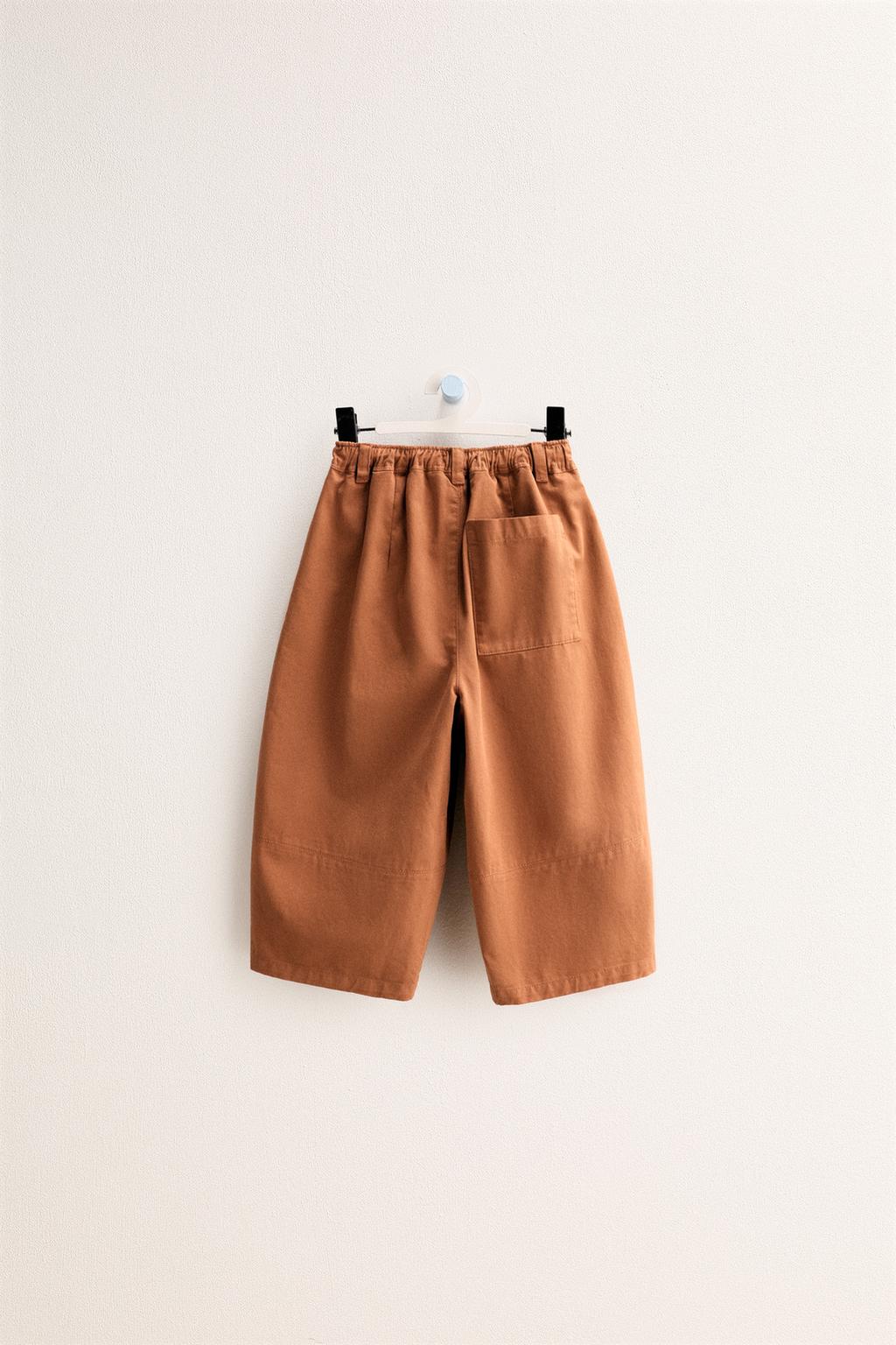 ZARA TIMELESS - БРЮКИ BALLOON С ЗАЩИПАМИ