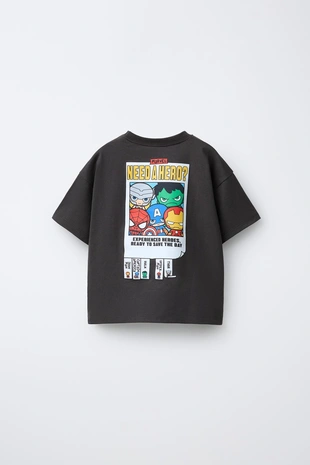 Футболка с принтом THE AVENGERS © MARVEL- Заказать в России