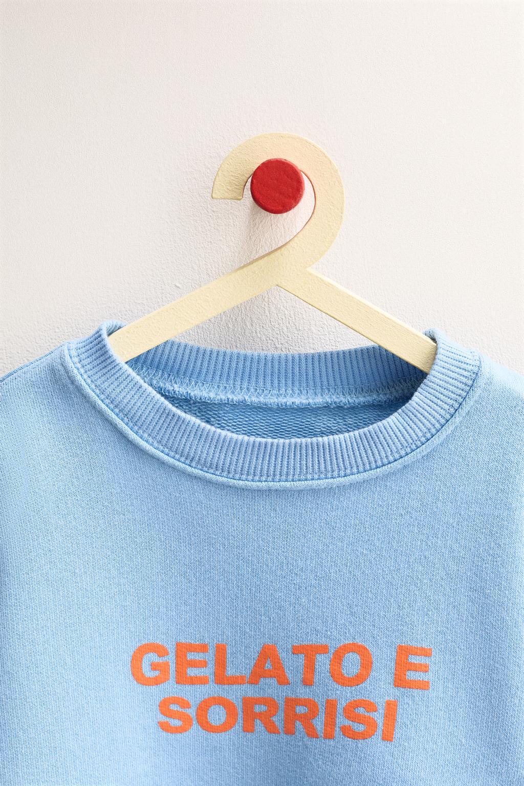 ТОЛСТОВКА ZARA TIMELESS С НАДПИСЬЮ