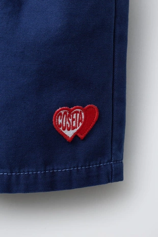 Шорты-бермуды с нашивкой «сердце»- Заказать в России