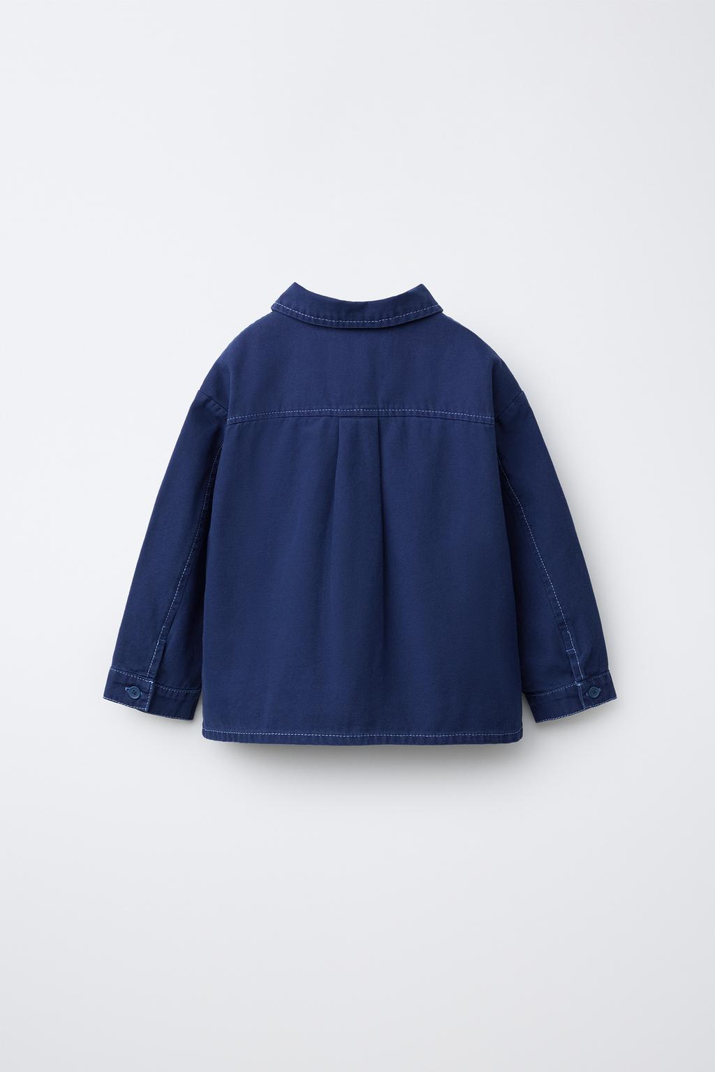 КУРТКА-РУБАШКА С НАШИВКОЙ «СЕРДЦЕ»