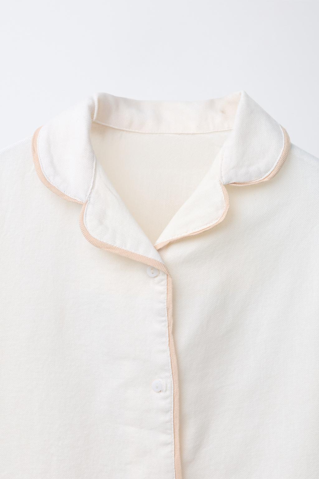 2-6 ЛЕТ/ПИЖАМА С КОНТРАСТНОЙ ОТДЕЛКОЙ