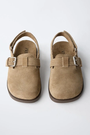 Замшевые сабо- Заказать в России