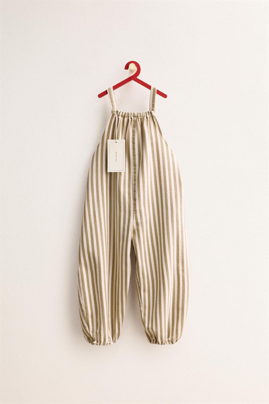 ZARA TIMELESS — ДЛИННЫЙ КОМБИНЕЗОН В ПОЛОСКУ