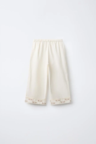 2-6 лет/пижама с вышивкой в виде цветов- Заказать в России