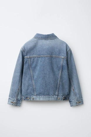 Базовая джинсовая куртка- Заказать в России