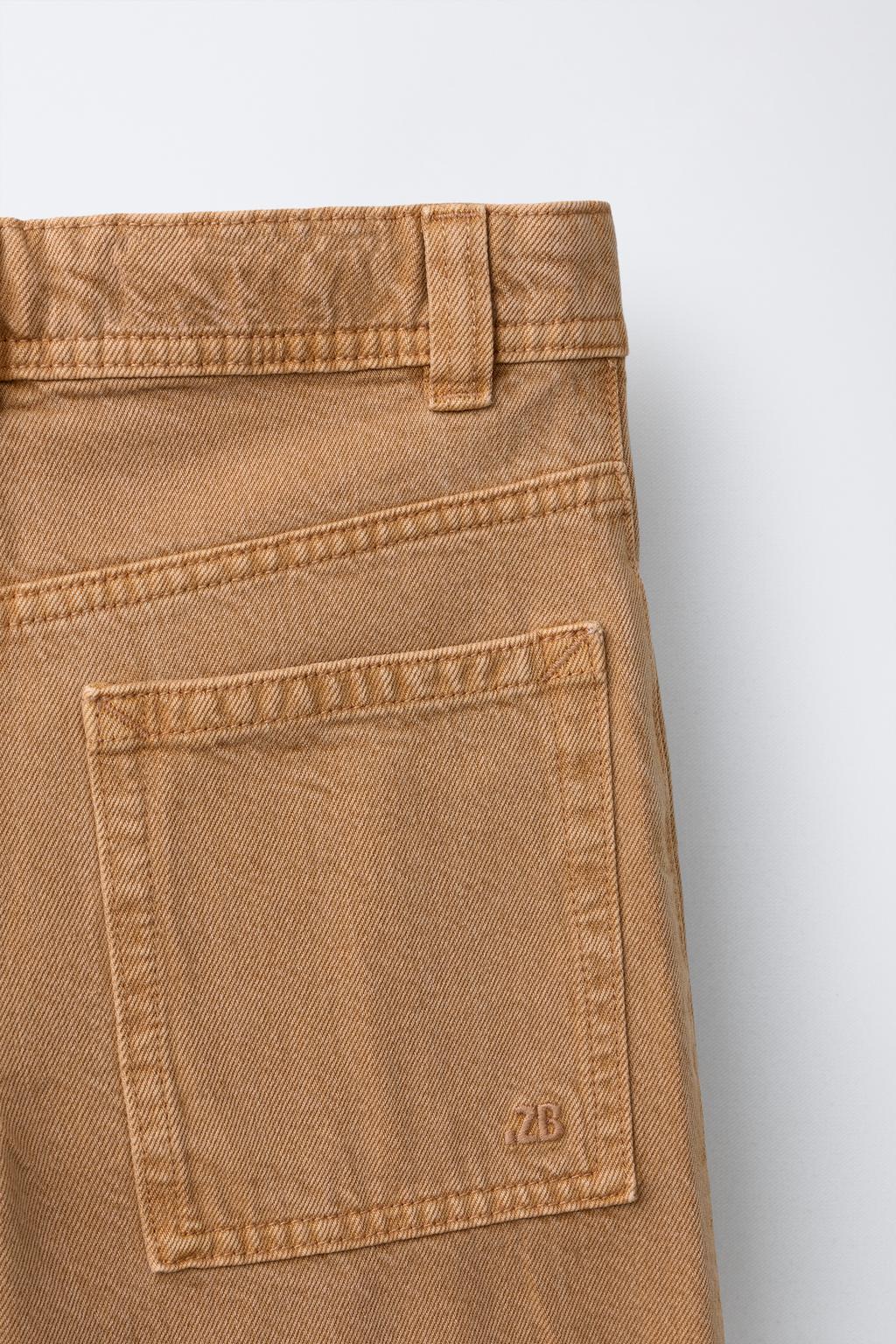 ХОЛЩОВЫЕ БРЮКИ ПРЯМОГО КРОЯ