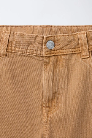 Холщовые брюки прямого кроя- Заказать в России