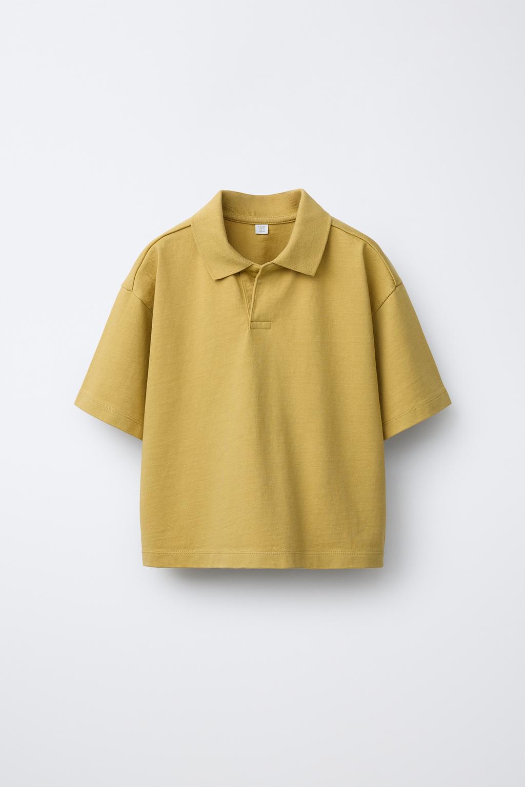 ОДНОТОННОЕ ПОЛО ИЗ ФЕЛЬПЫ