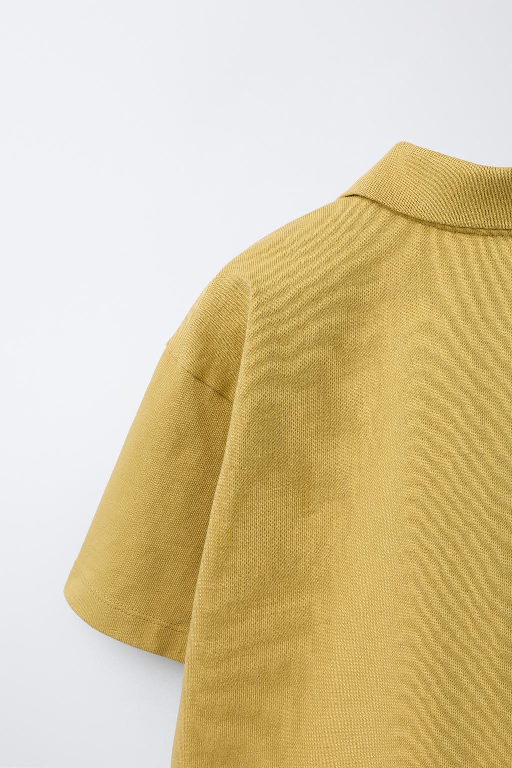 ОДНОТОННОЕ ПОЛО ИЗ ФЕЛЬПЫ