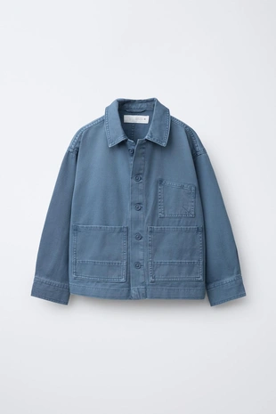 Куртка-рубашка ACID WASH с карманами- Заказать в России