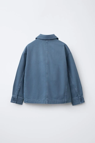 Куртка-рубашка ACID WASH с карманами- Заказать в России